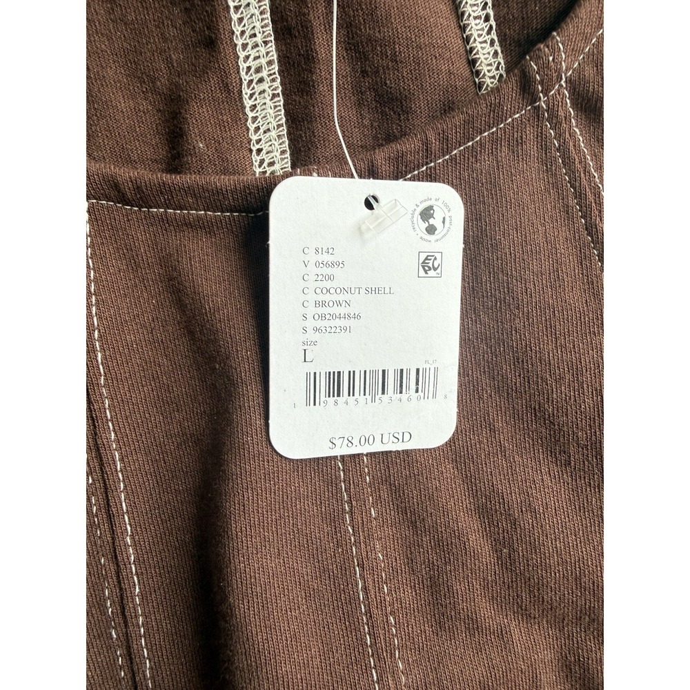 NWT Free People Strada Top Large Coconut Shell - Picture 4 of 5